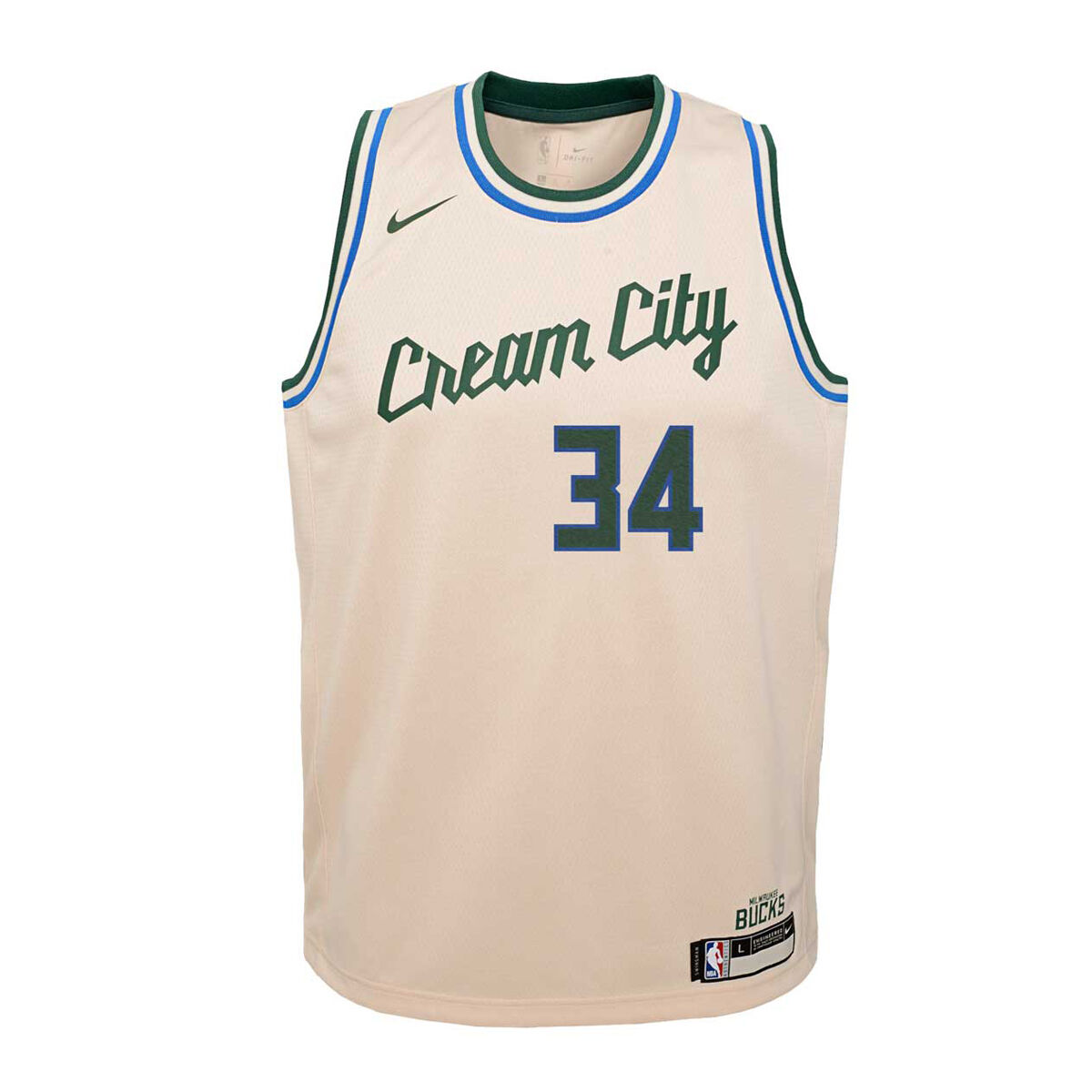 giannis antetokounmpo cream city jersey