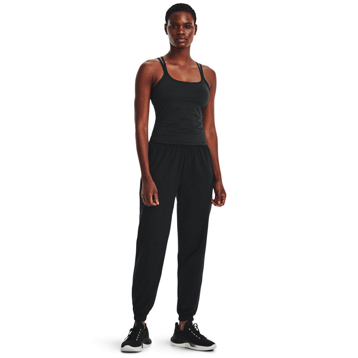 Under Armour Womens Meridian Fitted Tank Black XL