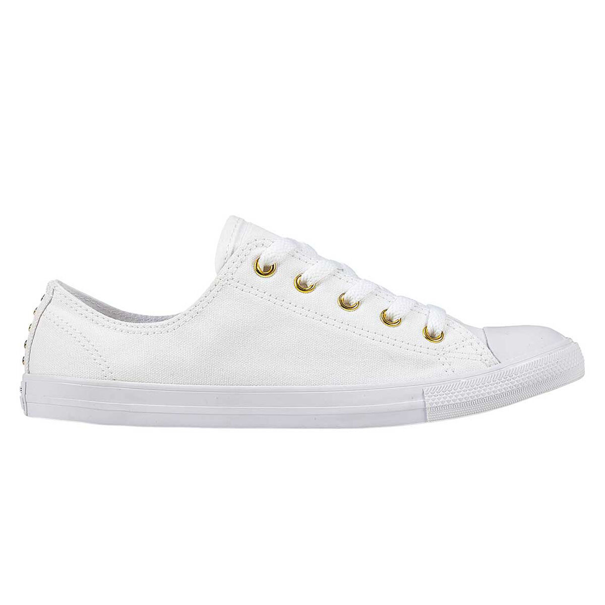white and gold converse womens