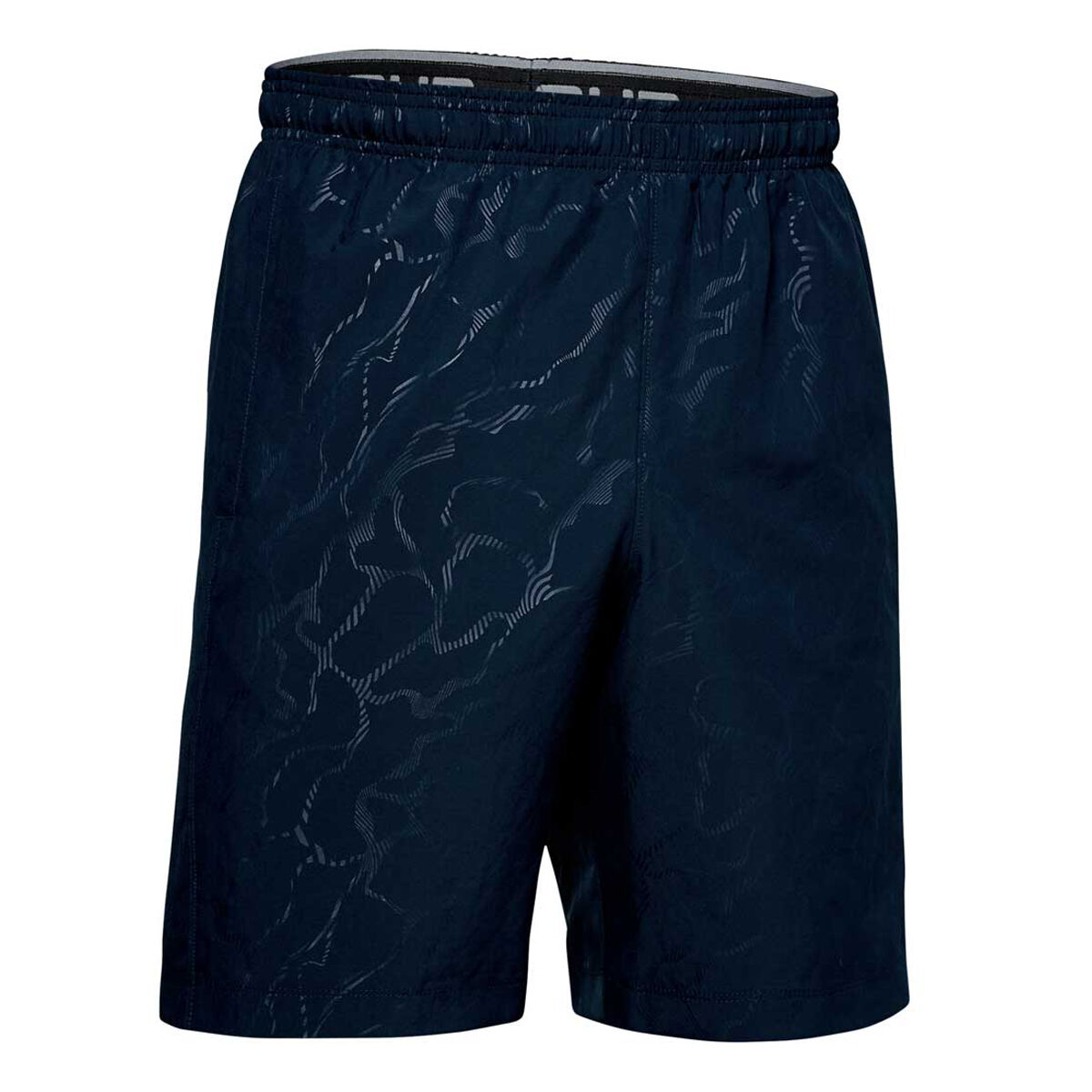 men's ua woven emboss shorts