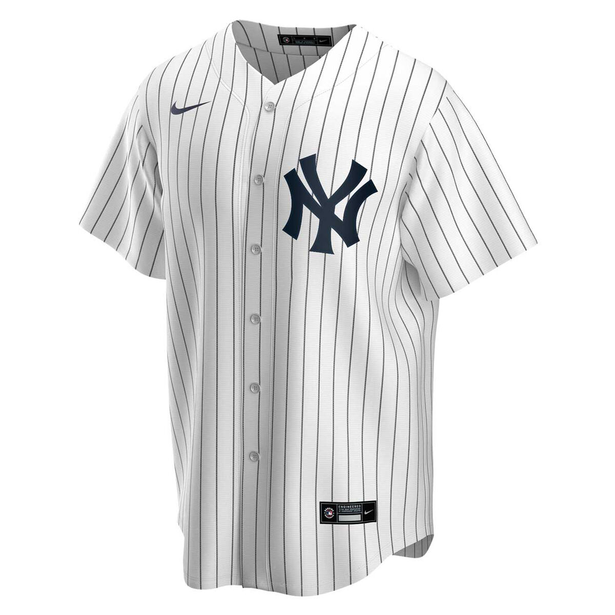 Youth White New York Yankees Logo T-Shirt Size: Extra Large