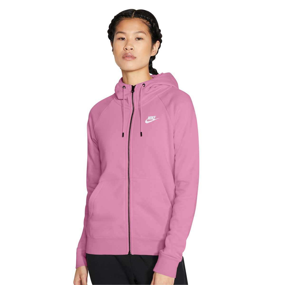 pink full zip