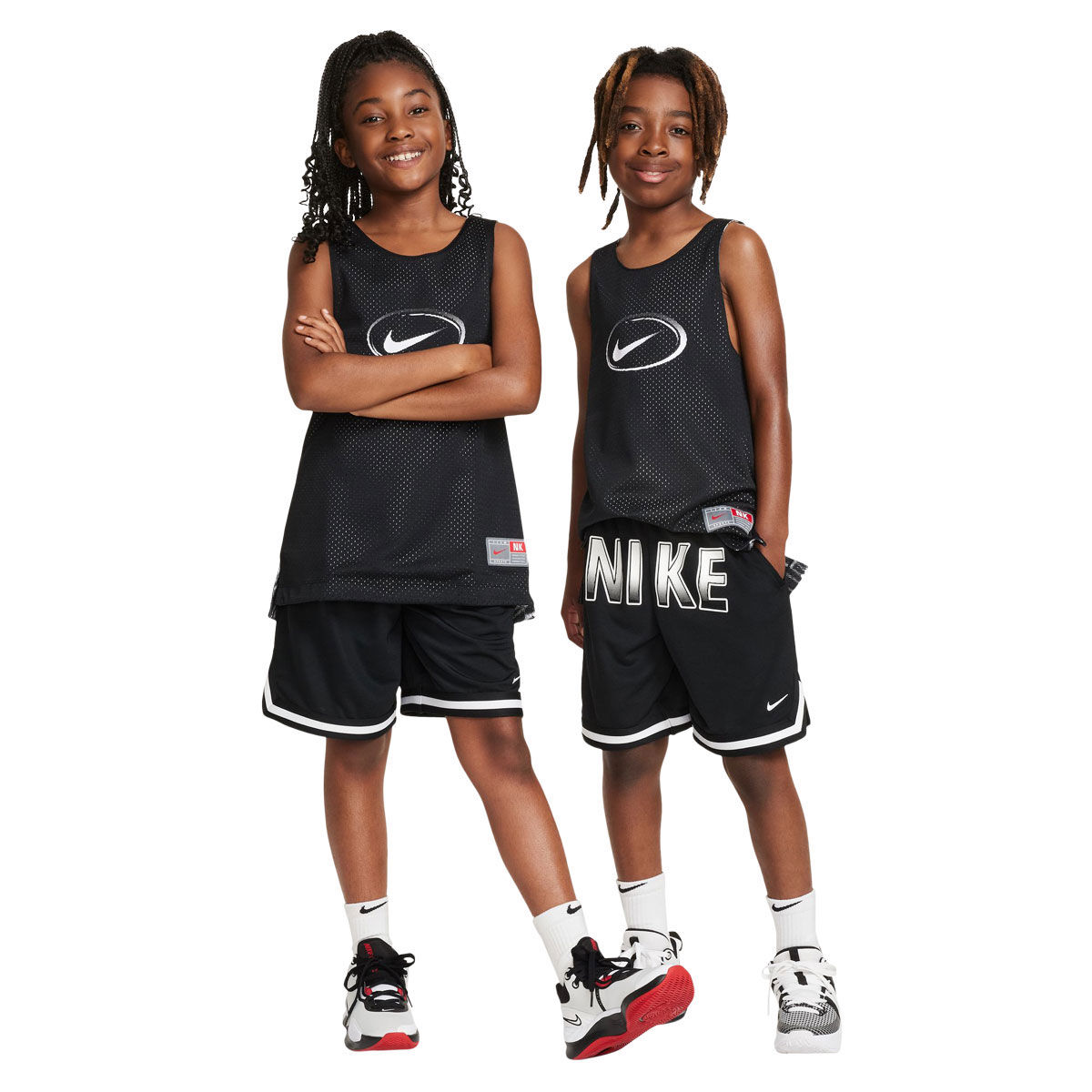Nike Kids Culture of Basketball Dri-FIT DNA Shorts Black/White XL, Black/White, rebel_hi-res