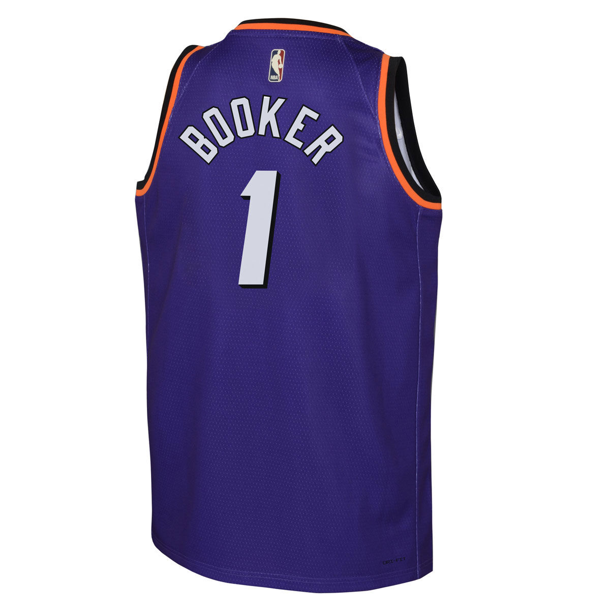 Men's Nike Devin Booker Purple Phoenix Suns 2022/23 Classic Edition Name & Number T-Shirt Size: Medium