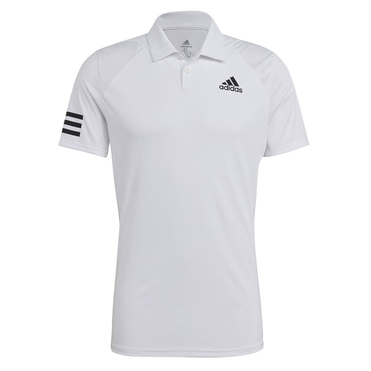 adidas NYCFC Stripe Polo Shirt - White/Light Blue