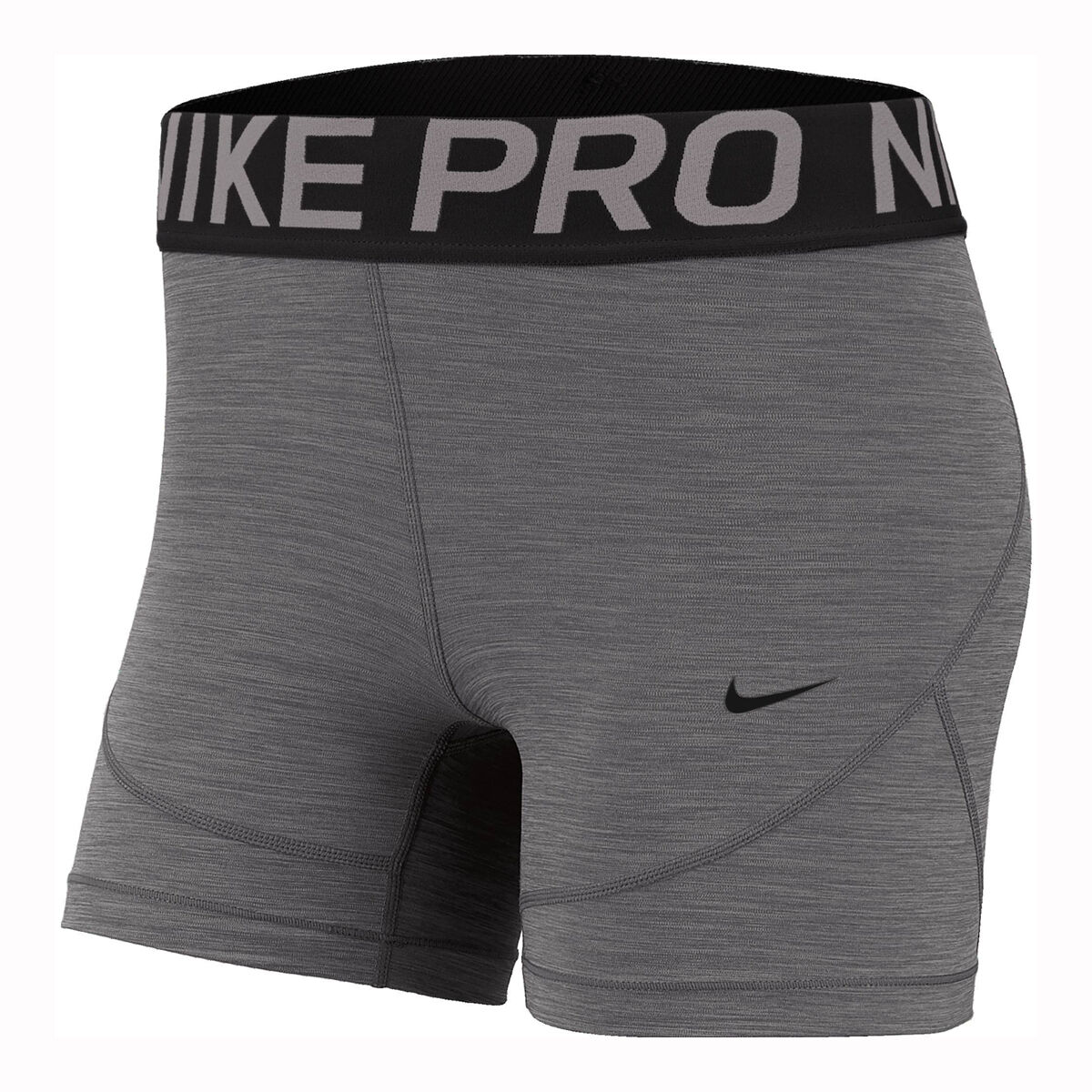 Nike Pro Womens 5in Shorts Grey S 