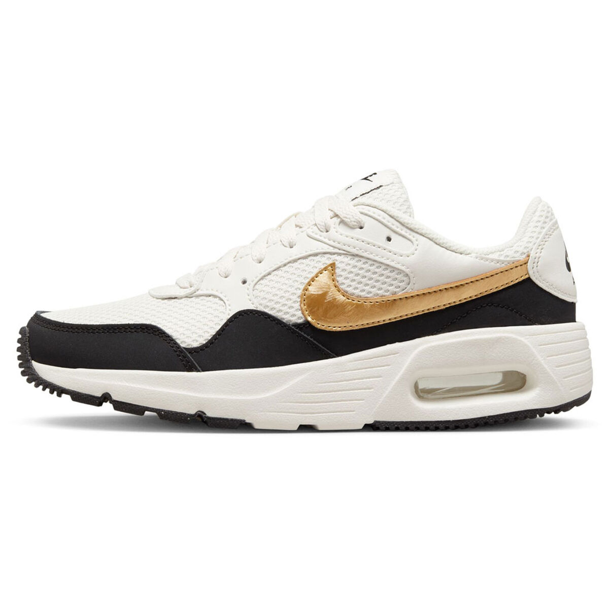 Nike air max sale 9 white and gold