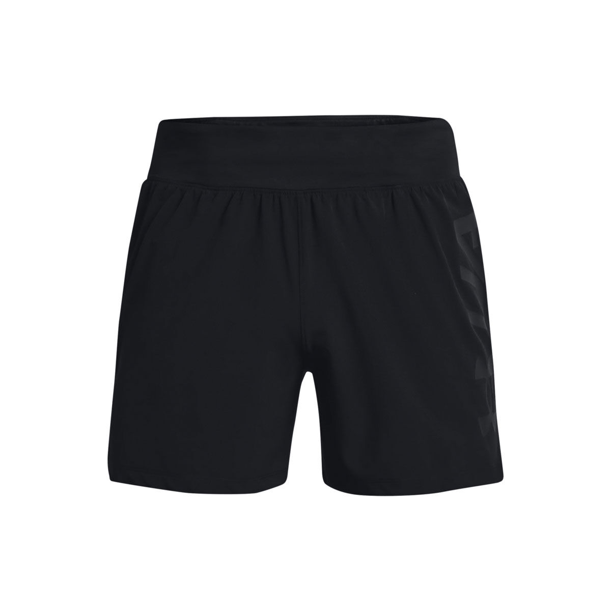 Under Armour Women's Speedpocket Shorts, Black /Reflective, X-Large