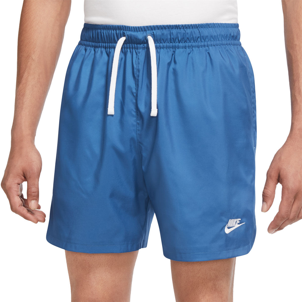 nike woven flow shorts blue