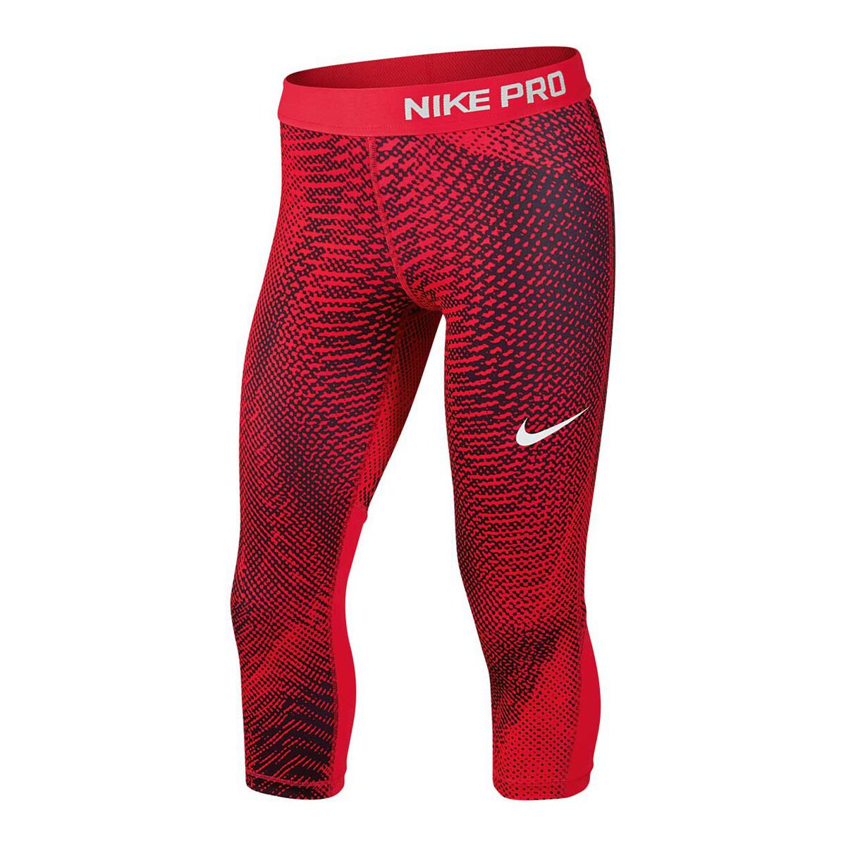 red nike tights