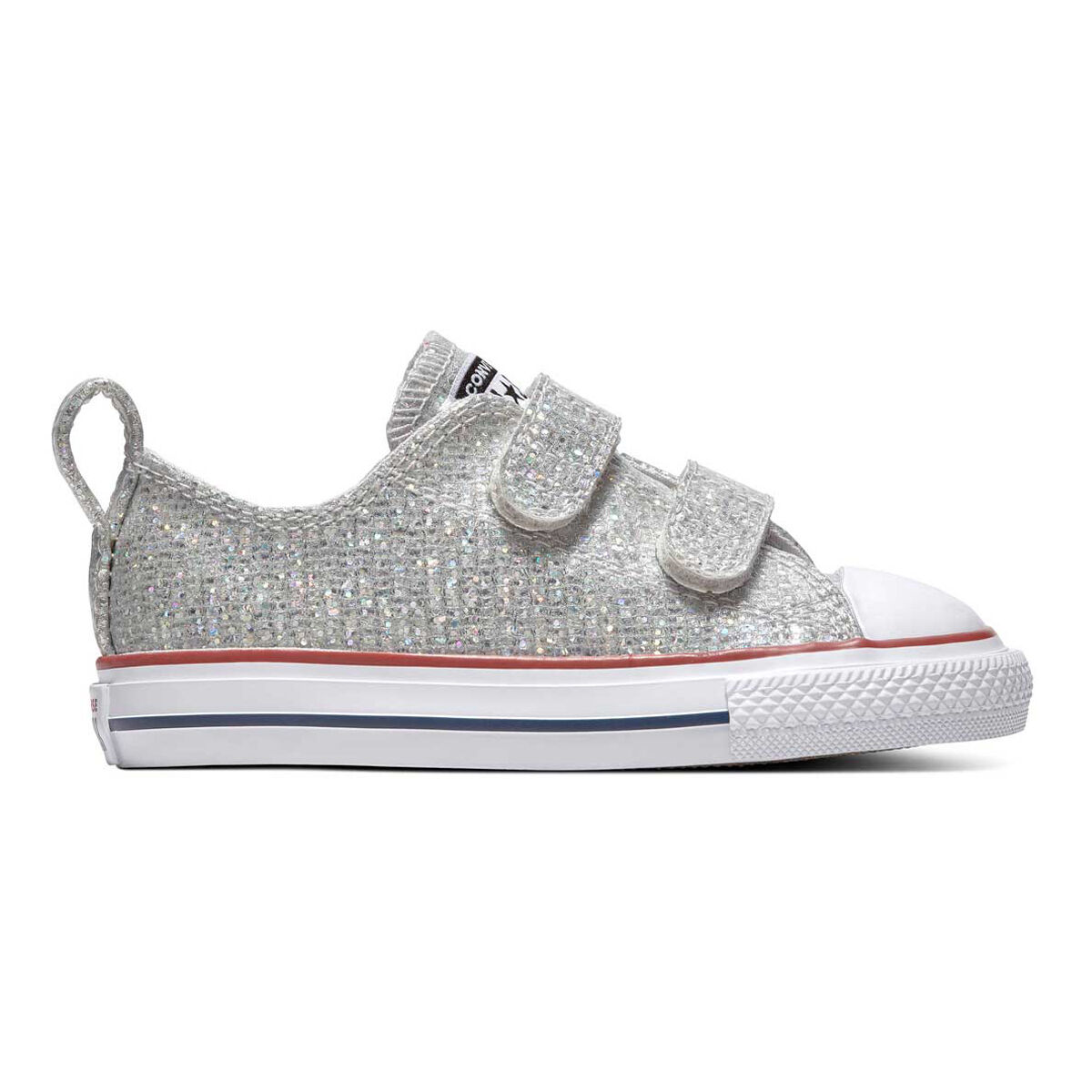 silver converse for toddlers