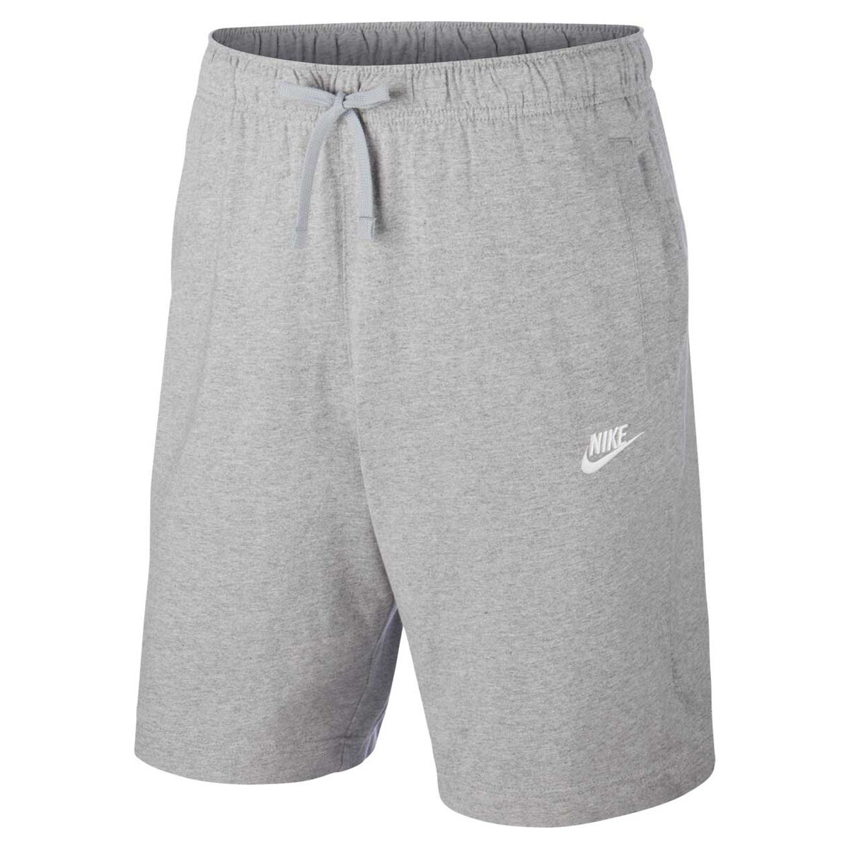 nike jersey shorts in grey