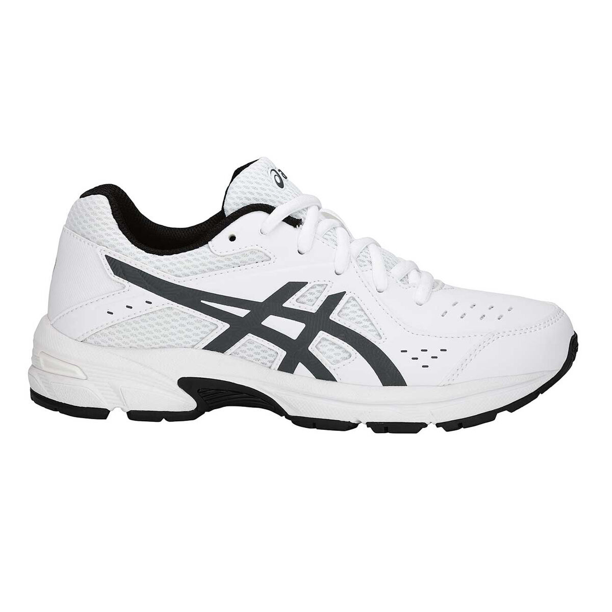 asics leather running shoes