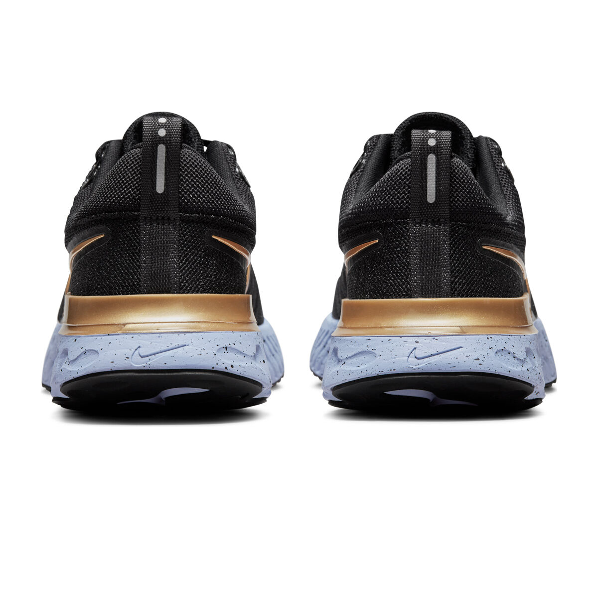 black and gold nike tennis shoes