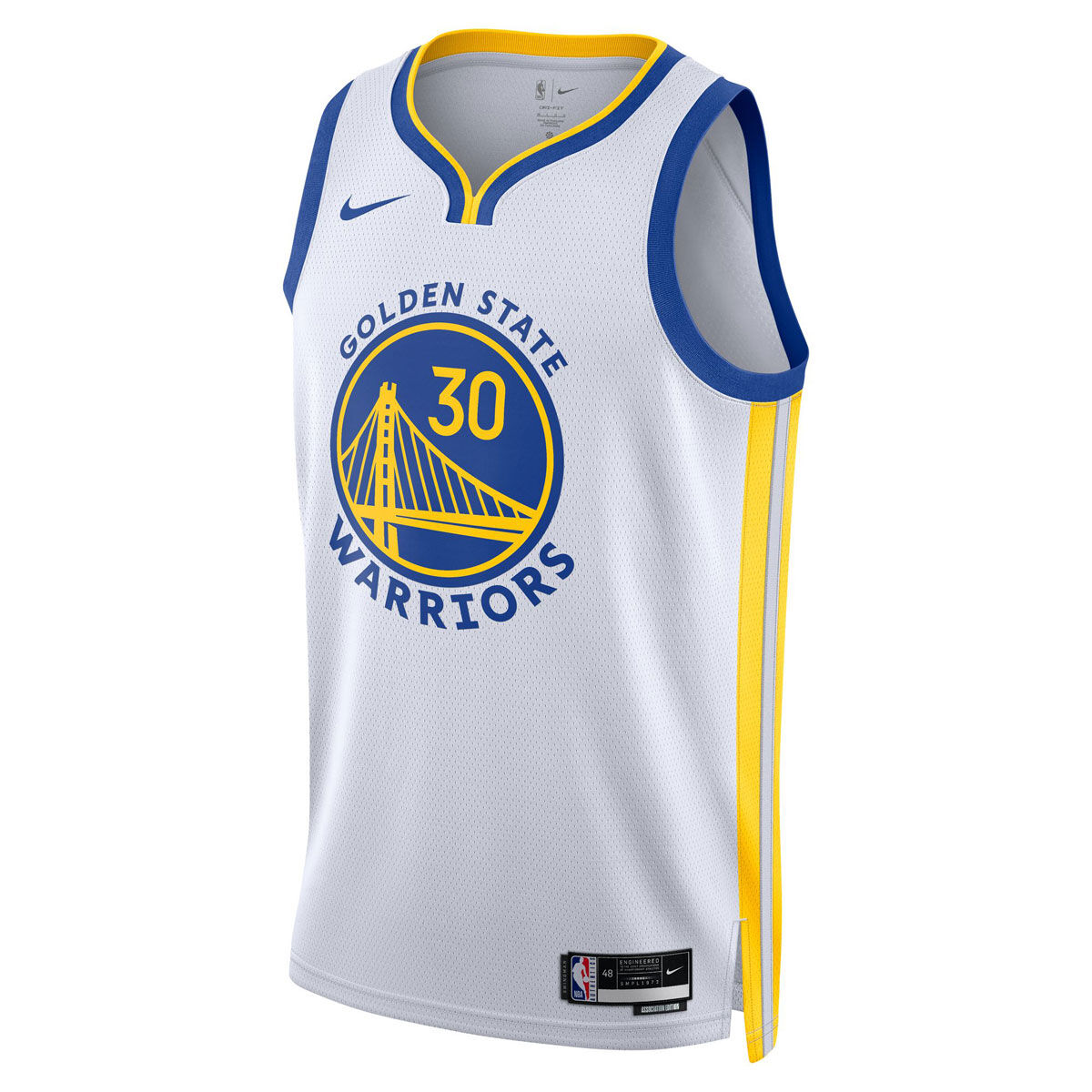 adidas Men'S Short-Sleeve Stephen Curry State Warriors Swingman