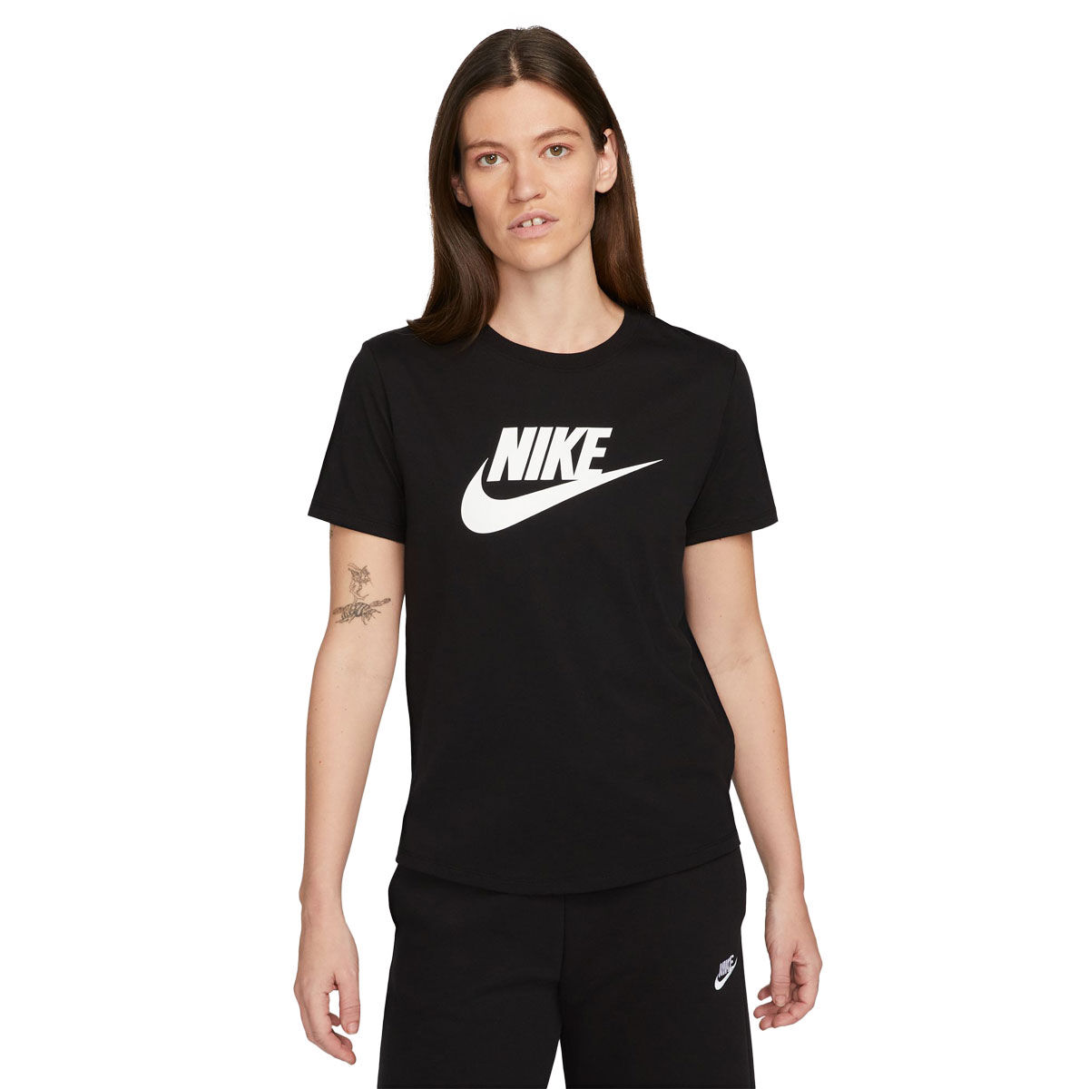 Nike Yoga Training Top Women's Size Medium, Dri Fit Shirt, Black