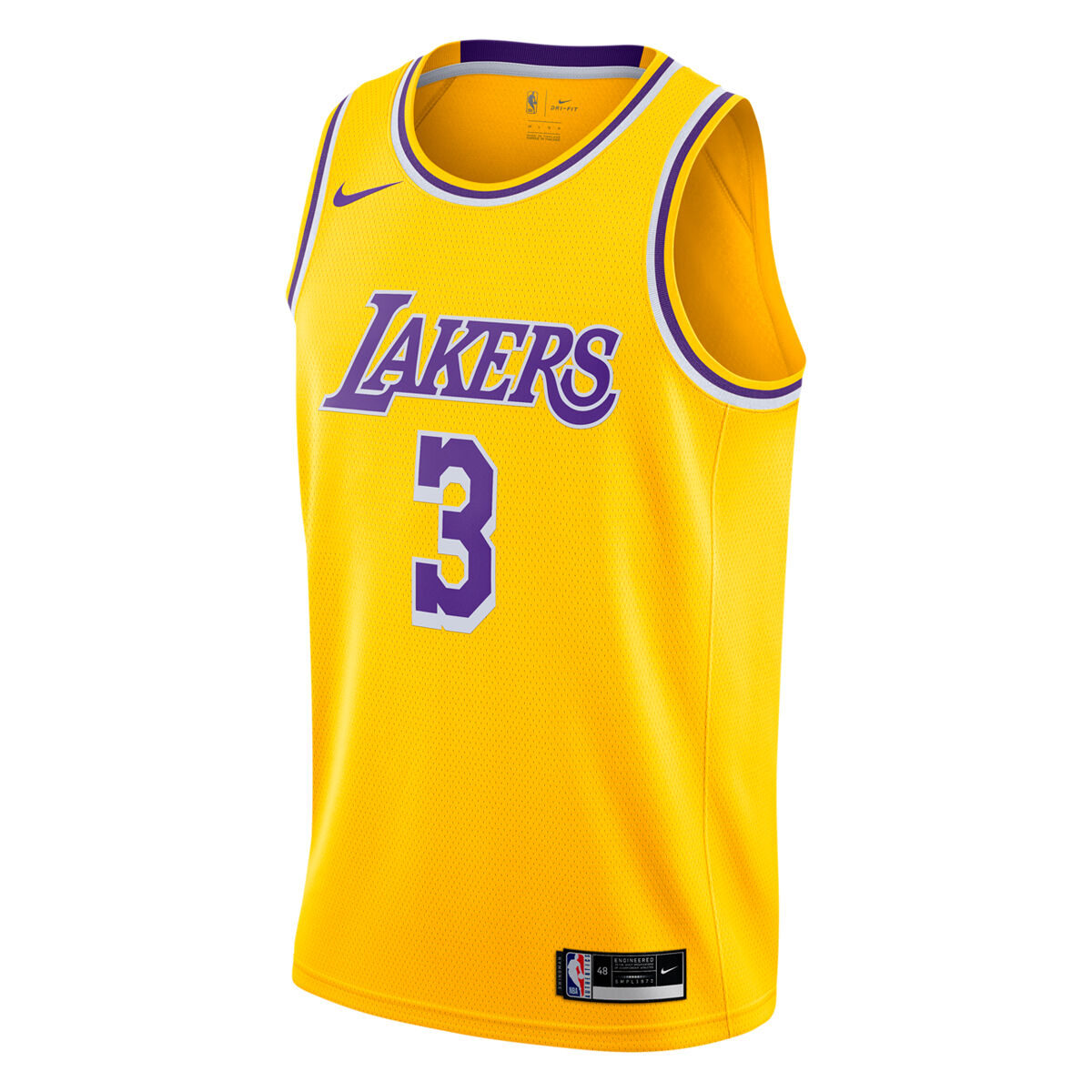 Anthony Davis White Lakers Jersey — SportsWRLDD