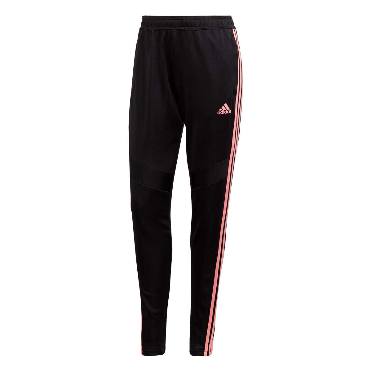 pink and black adidas pants