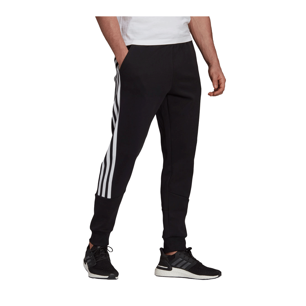 adidas pants with 3 stripes