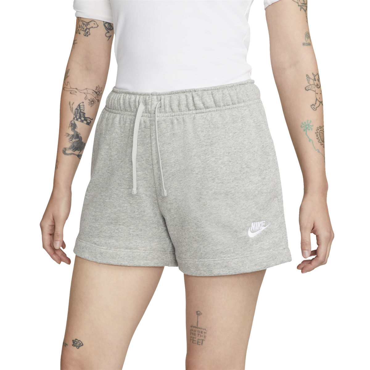 Nike grey 2025 shorts womens