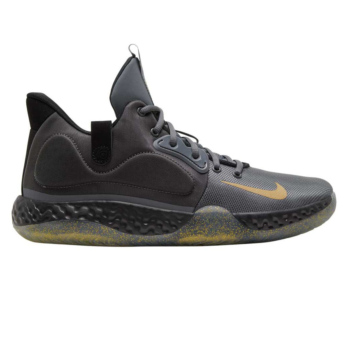 VII Mens Basketball Shoes Grey / Gold 