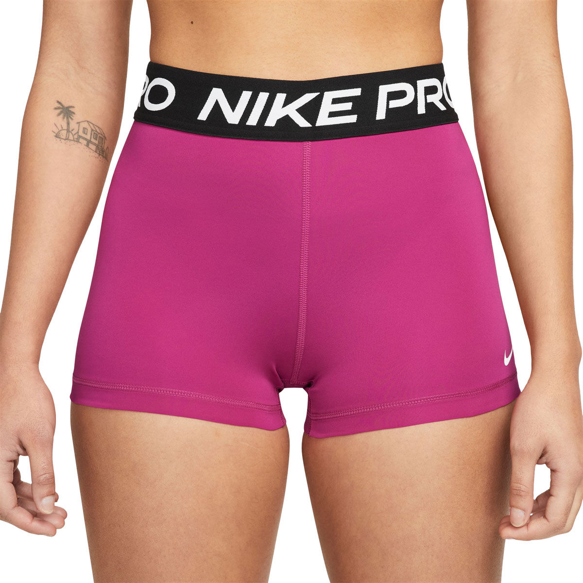 Nike, Shorts, Matching Pink Nike Pro Drifit Workout Set Sports Bra And  Spandex Shorts