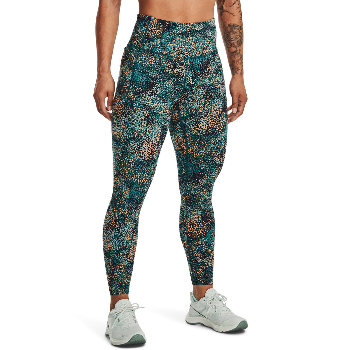 Under Armour Womens Meridian Ankle Tights Green XS