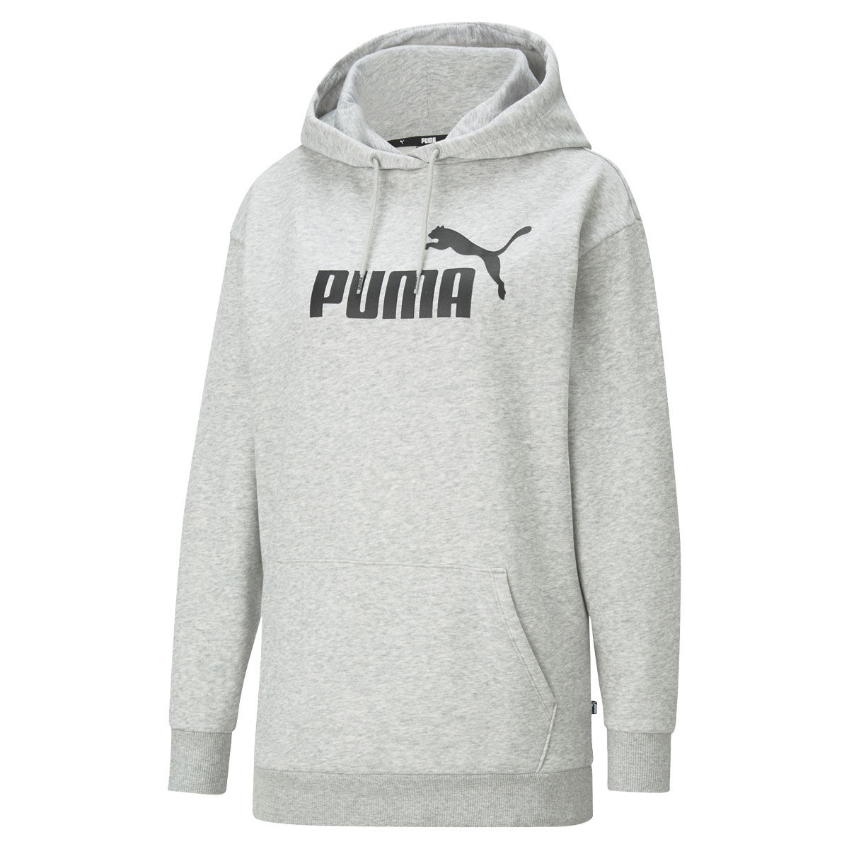 puma ess logo hoodie