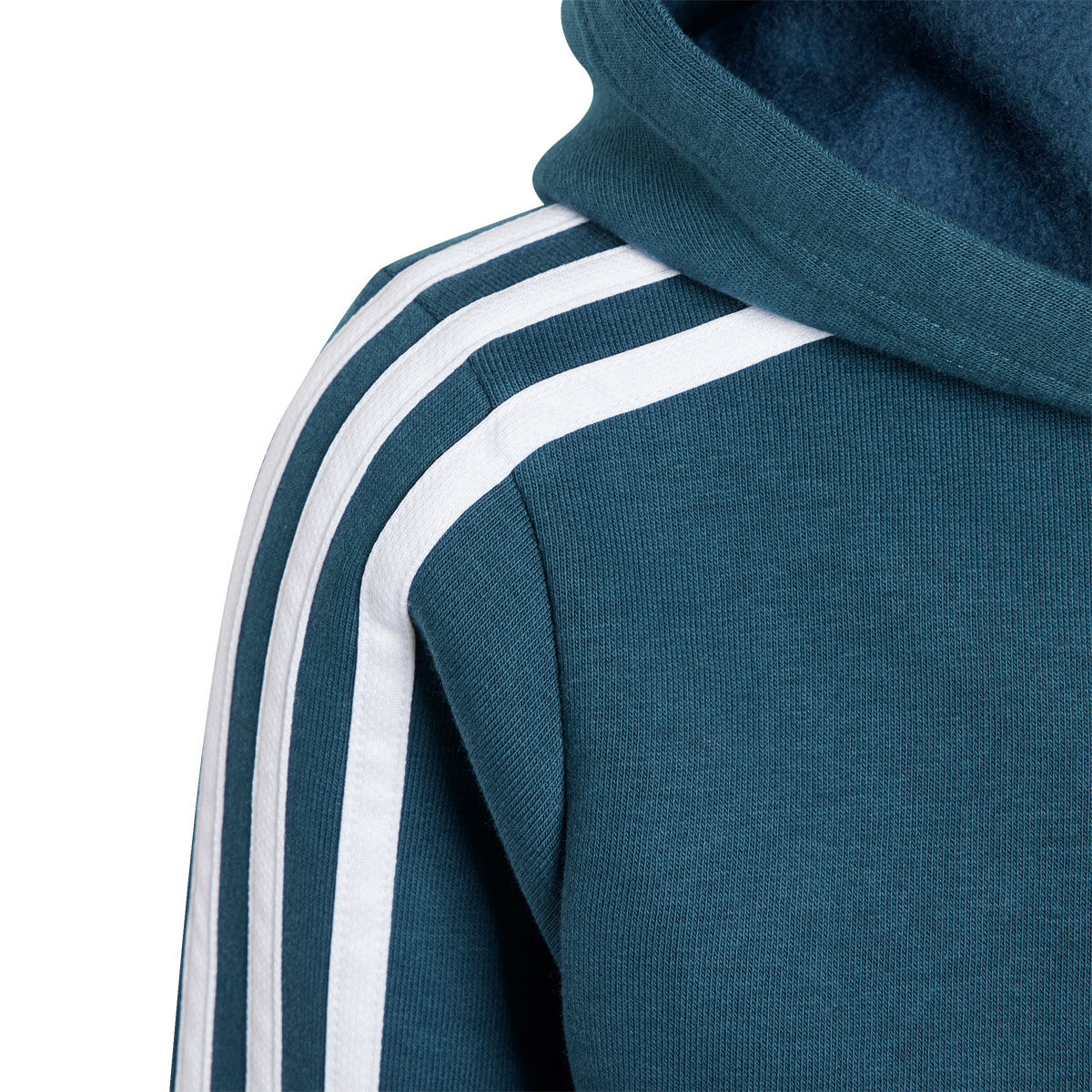adidas Kids Essentials 3-Stripes Full-Zip Hoodie Blue 8, Blue, rebel_hi-res