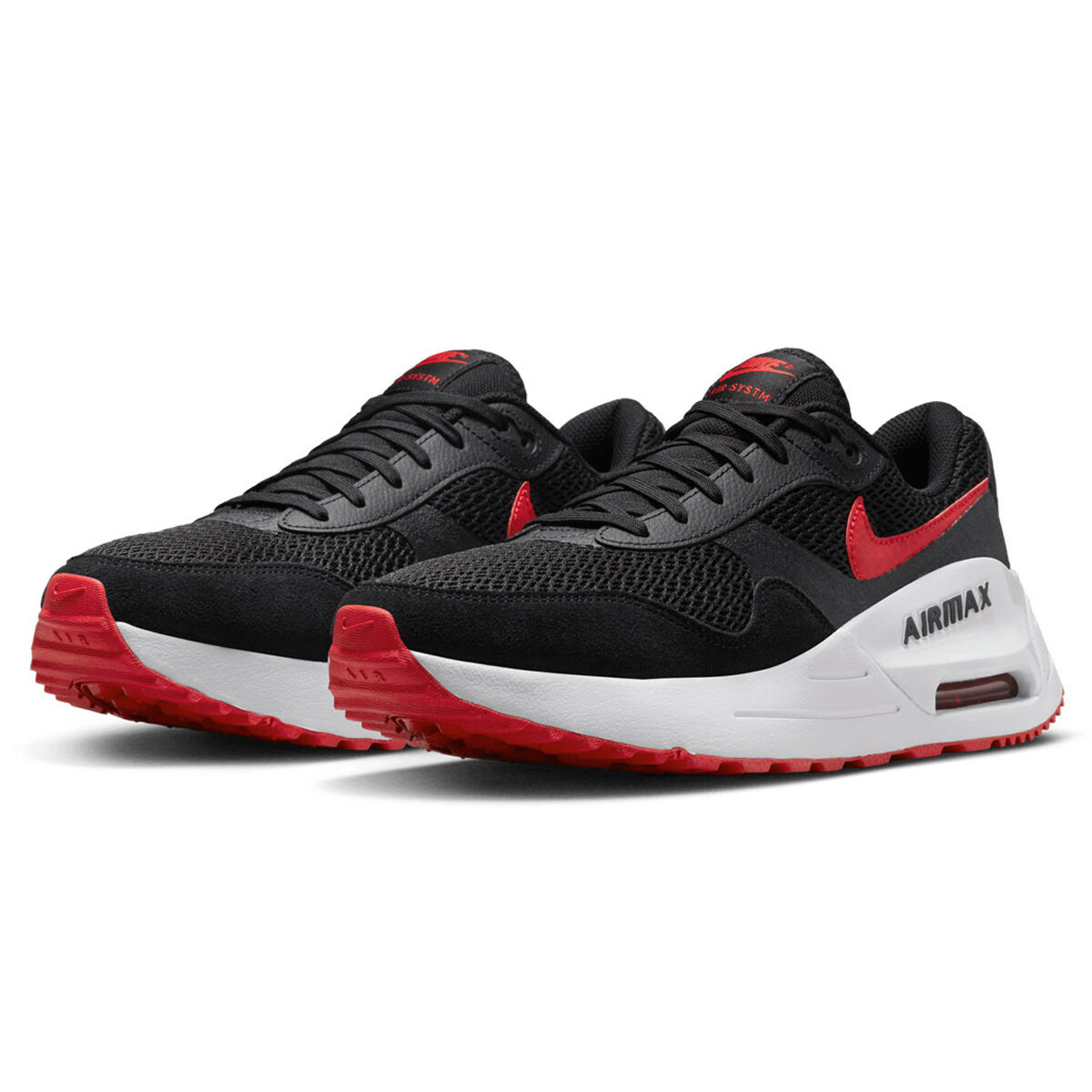 Red black and cheap white air max