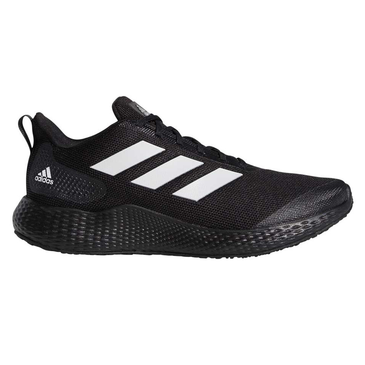 black and white adidas runners