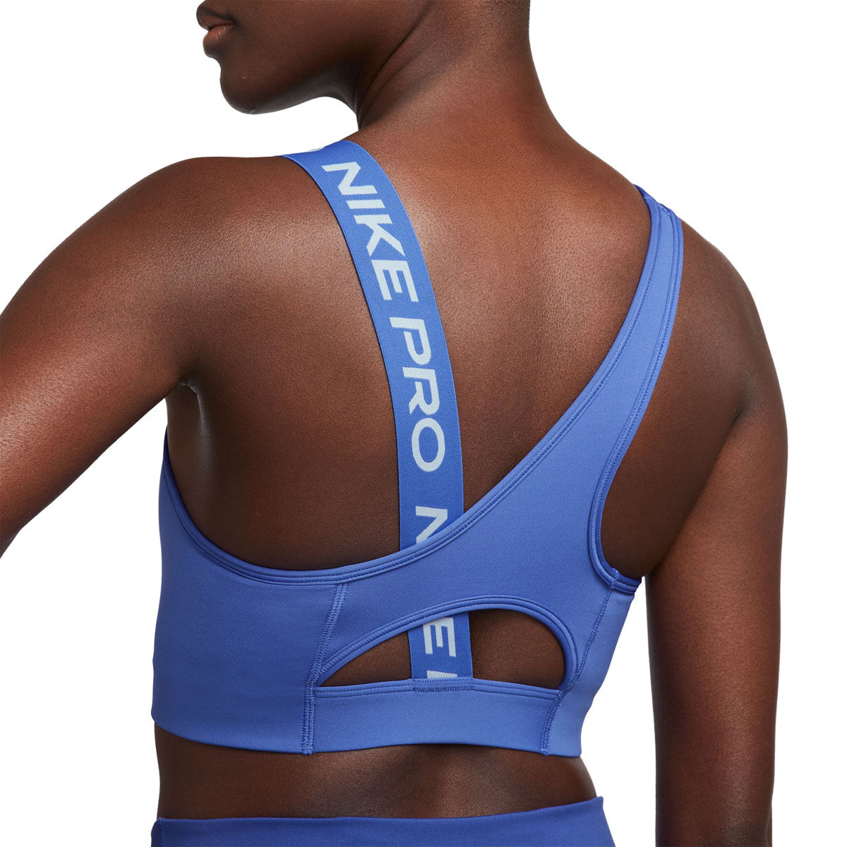 Women's Nike Pro Dri-FIT Swoosh Asymmetrical Medium-Support Sports Bra