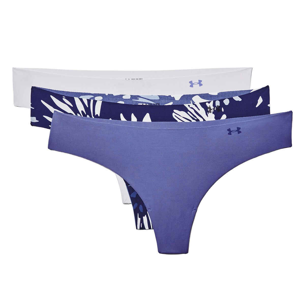 Under Armour Pure Stretch Thong Underwear - 3-Pack - Women's - Clothing