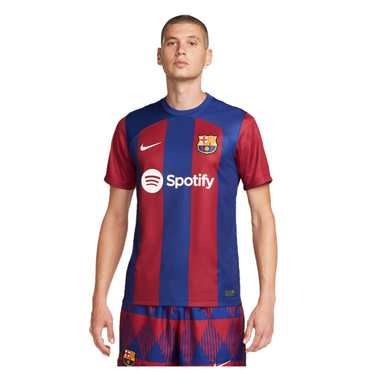 Nike FC Barcelona 2023/24 Stadium Home Football Jersey Blue XL | Rebel ...