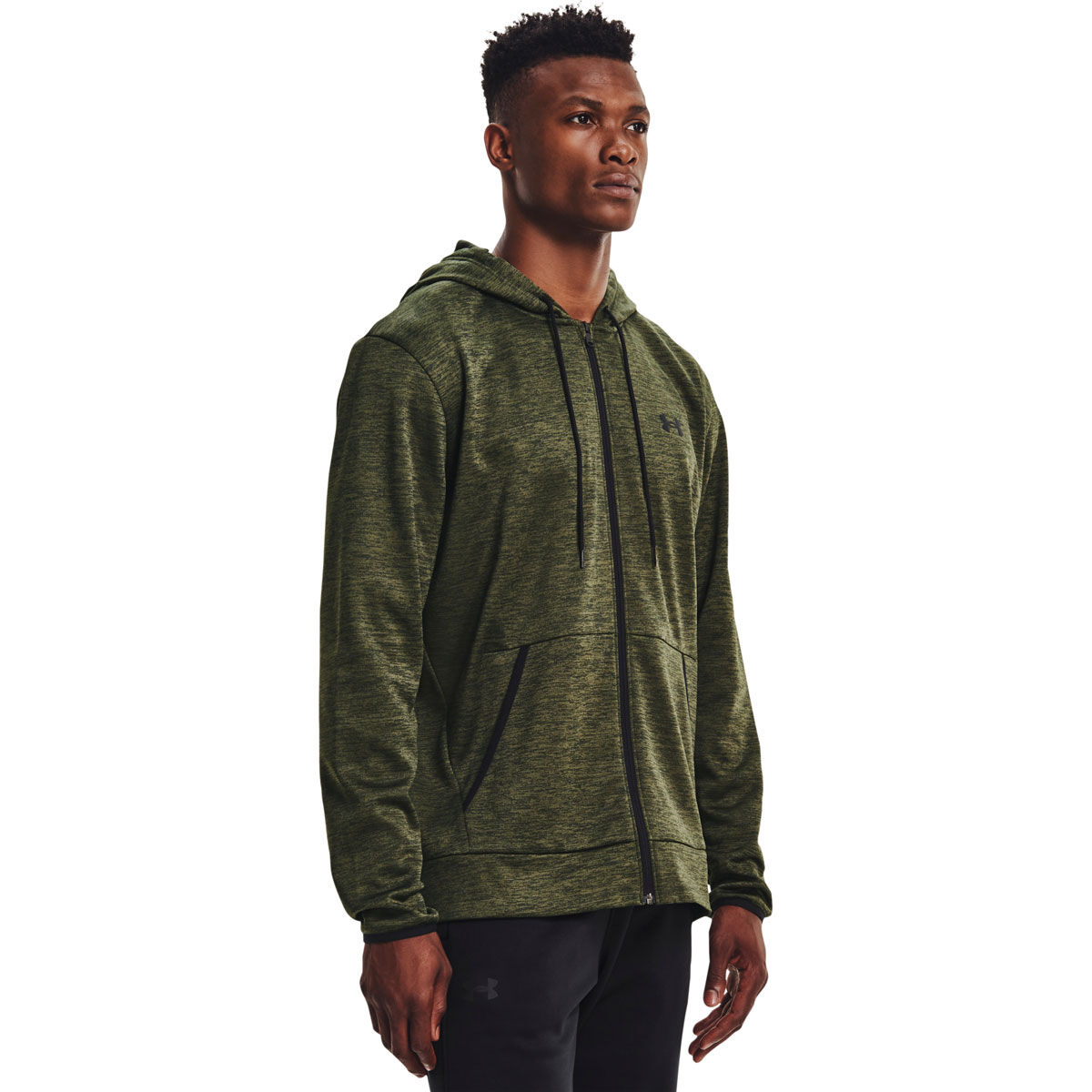 under armour fleece full zip hoodie men's