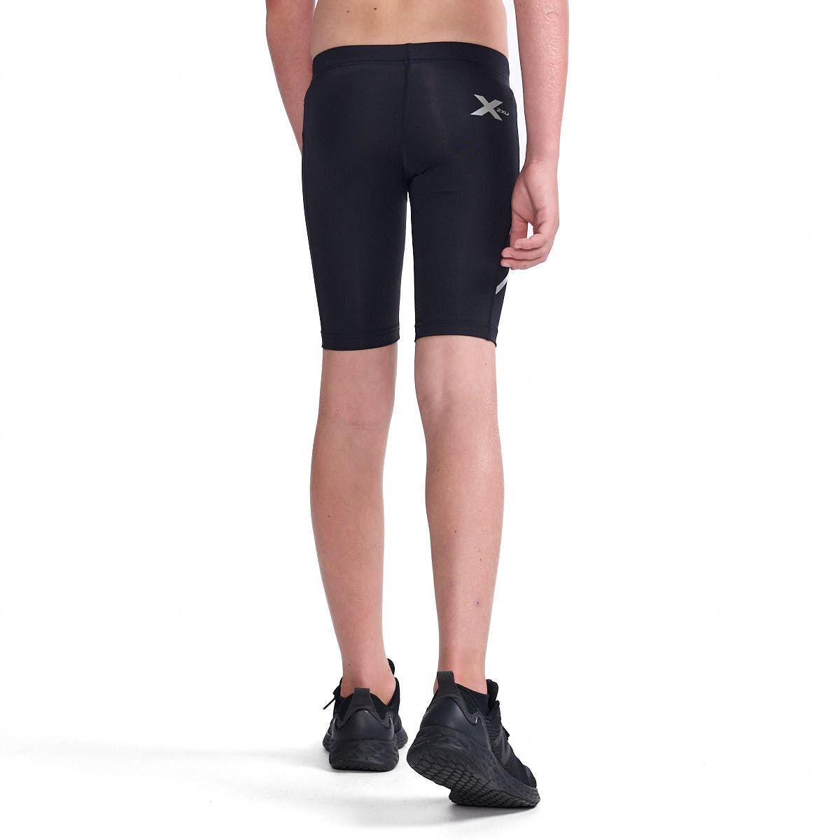 2XU Boys Compression Shorts Black S | Rebel Sport