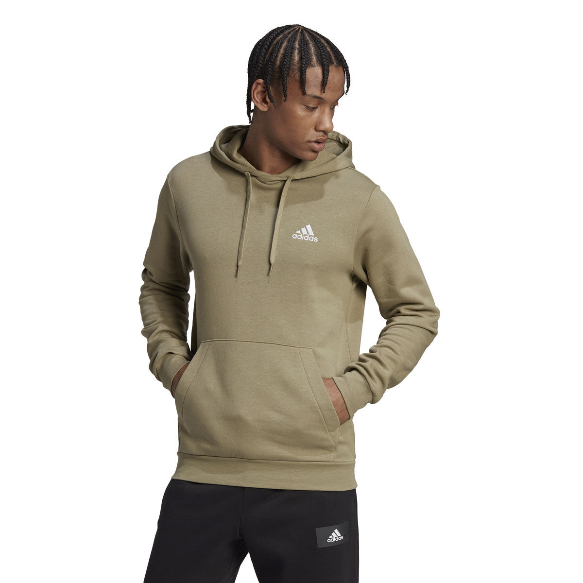 Adidas hoodie sales khaki