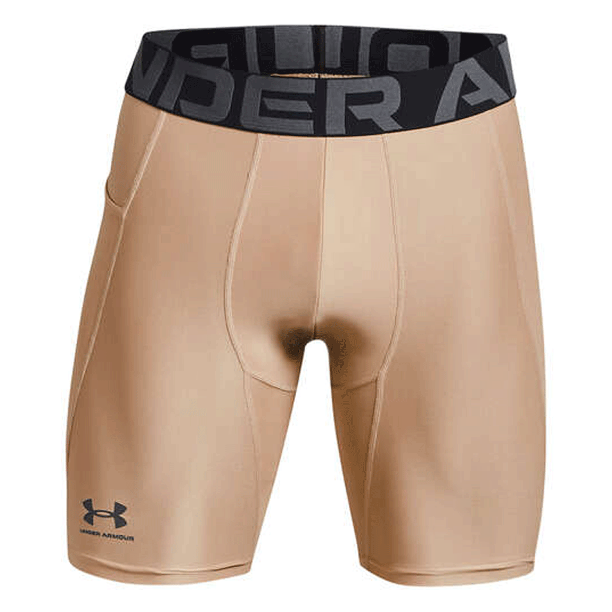 Under Armour, HeatGear® Pocket Long Shorts Mens, Baselayer Shorts