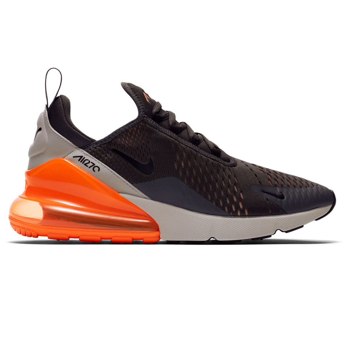 Nike 270 air clearance max black orange