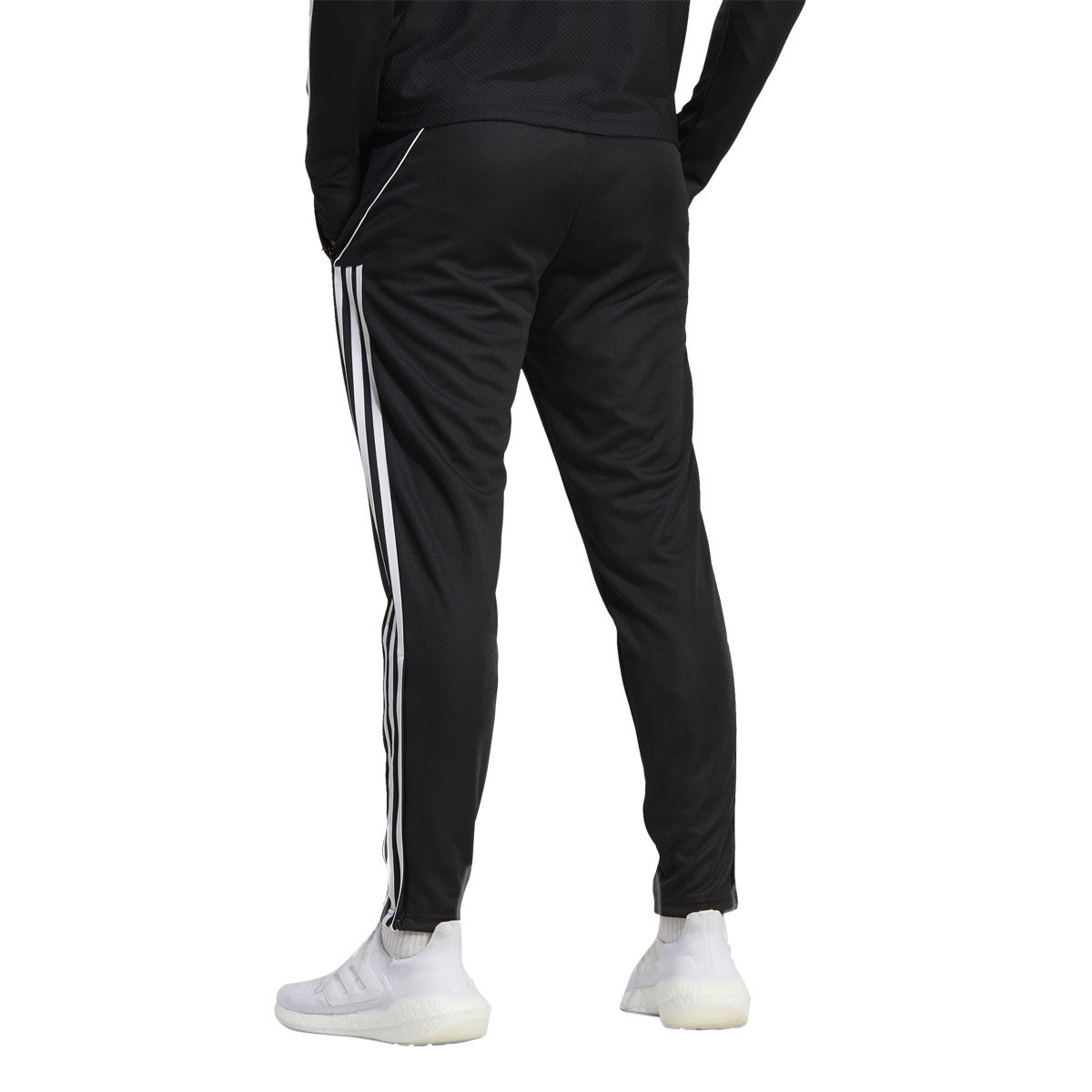 Black, 2XL) shelikes Mens Trousers Fleece Open Hem Bottoms Track Pants  Casual Jogging Joggers with Zip Pockets on OnBuy