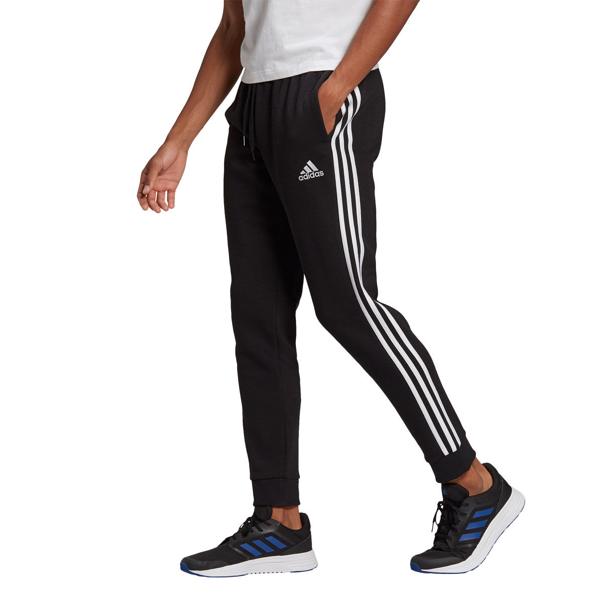 Quần Dài Chính Hãng - Adidas Originals Men's Trousers 3-Stripes 7/8 Pants  Casual Jogger Black -