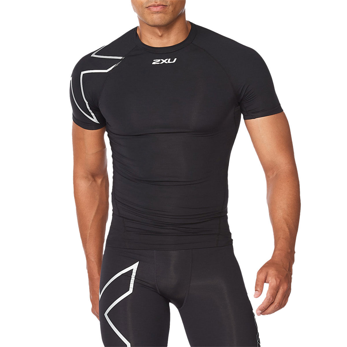  2XU Aero Vent Mid-Rise Compression Tights Black/Silver  Reflective SM : Clothing, Shoes & Jewelry