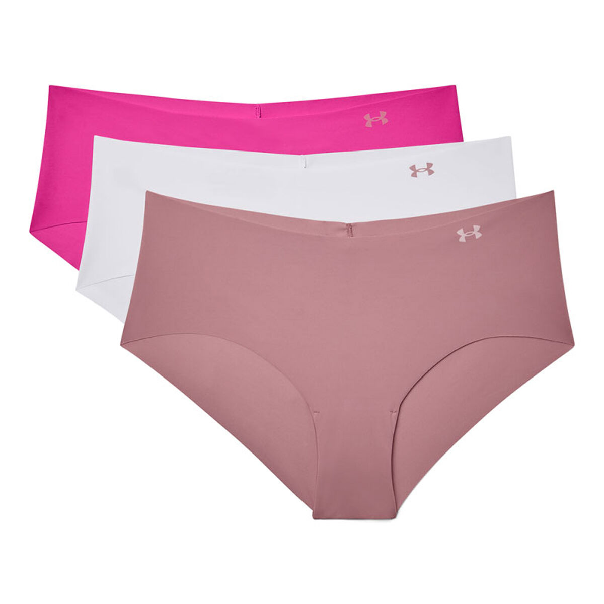 Under Armour Women's Ua Pure Stretch - Sheer Thong in Pink