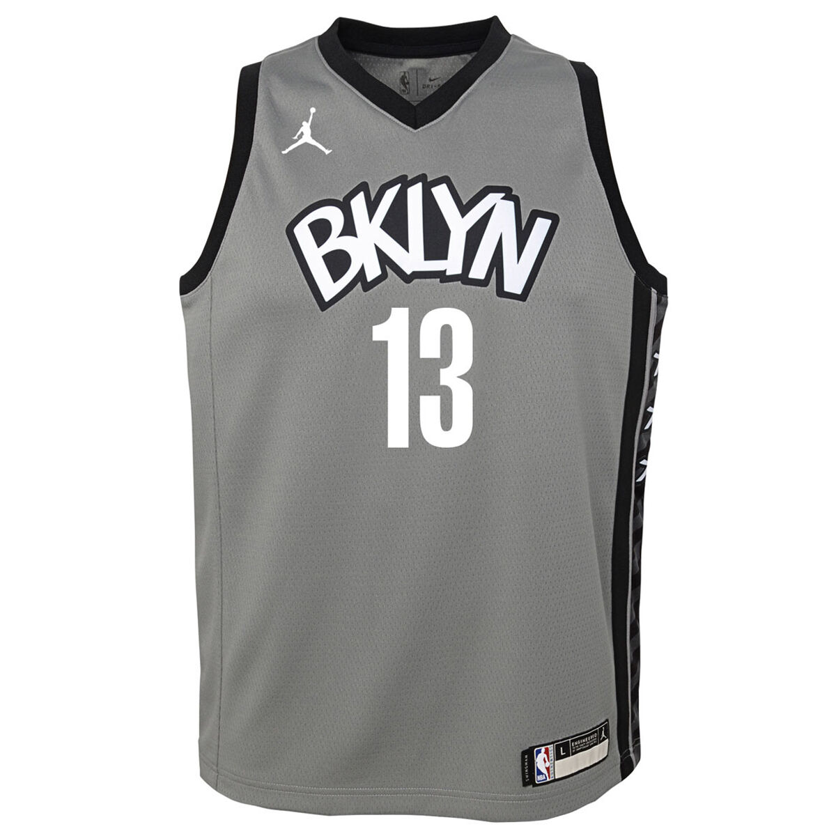 Brooklyn Nets Fanatics Branded Youth Fast Break Replica Custom Jersey -  Association Edition - White