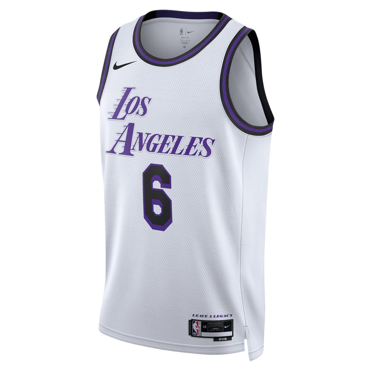 Nike Los Angeles Lakers Mens LeBron James 2022/23 City Basketball Jersey