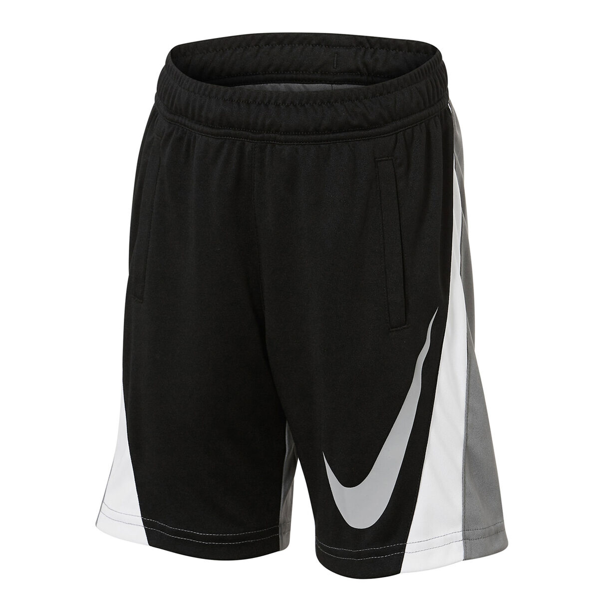 Nike Boys Colourblock Shorts Grey 7 | Rebel Sport