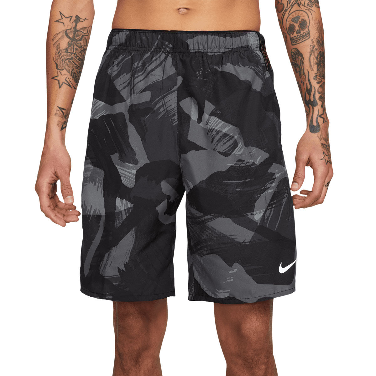 Nike Mens Dri-FIT Challenger Unlined Versatile 9-inch Shorts Black S ...