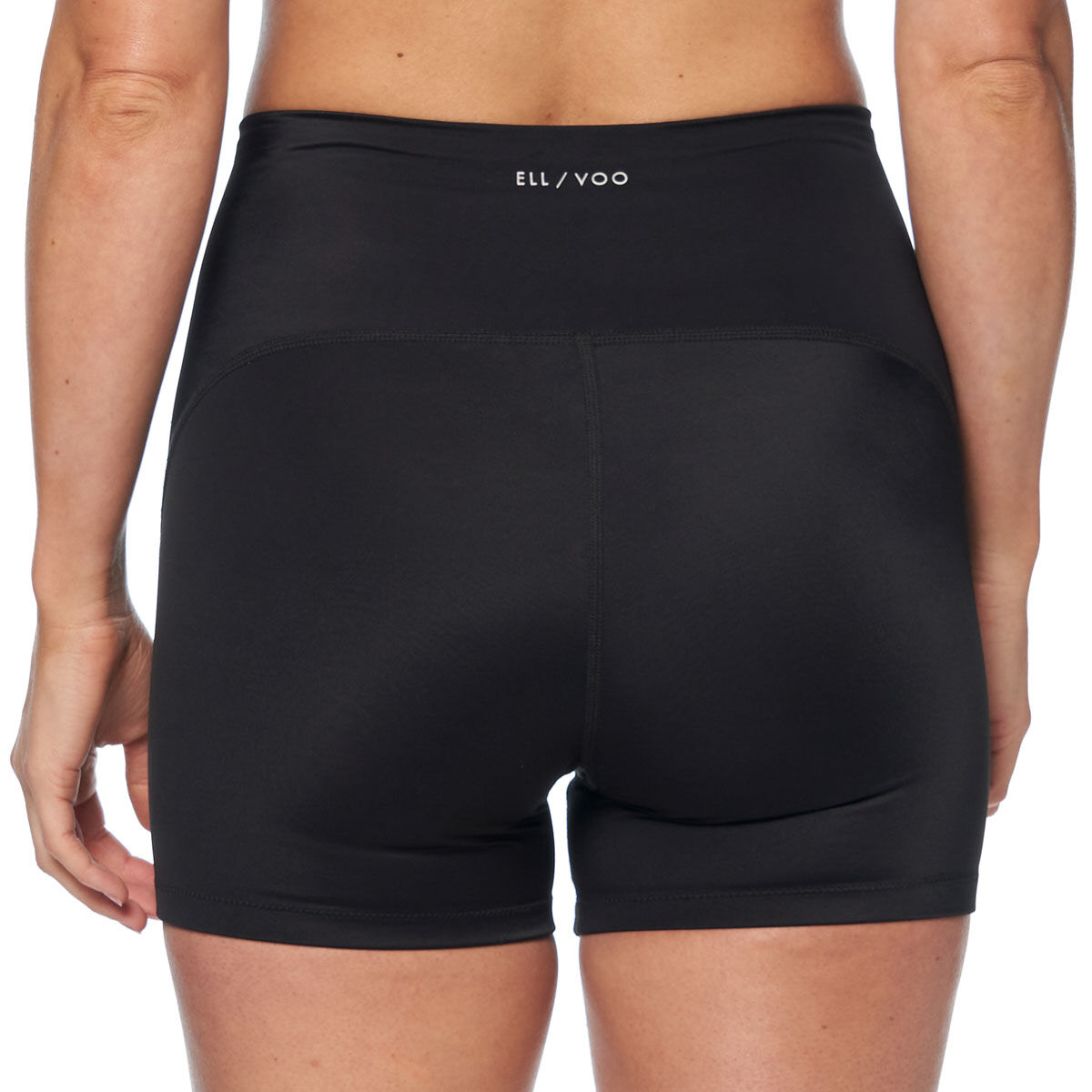 Ell & Voo Womens Essentials 5 Inch Shorts Black L @ Rebel Active