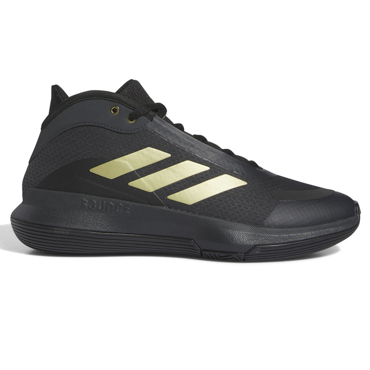 Adidas basketball shoes cheap black and gold