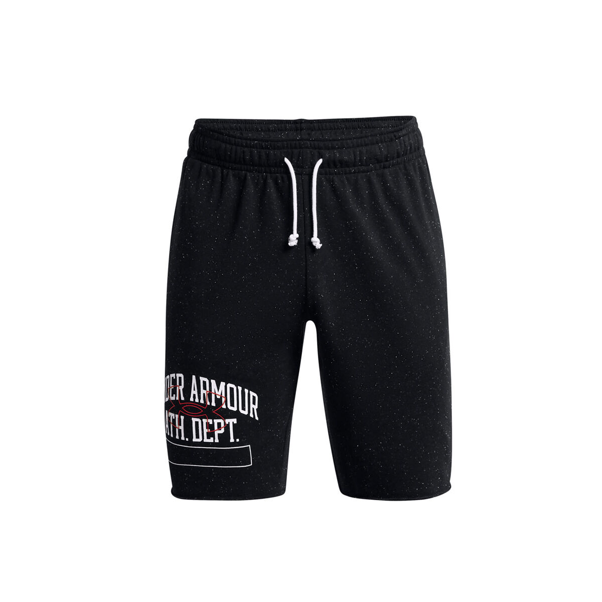 Under Armour Mens Rival Terry Athletic Department Shorts Black S ...